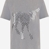 T-SHIRT ANIMAL STARS IN COTONE JT0349 PG2005945 JW ANDERSON 