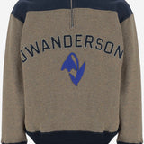FELPA IN MISTO LANA CON LOGO JW0281 PG2033133 JW ANDERSON 