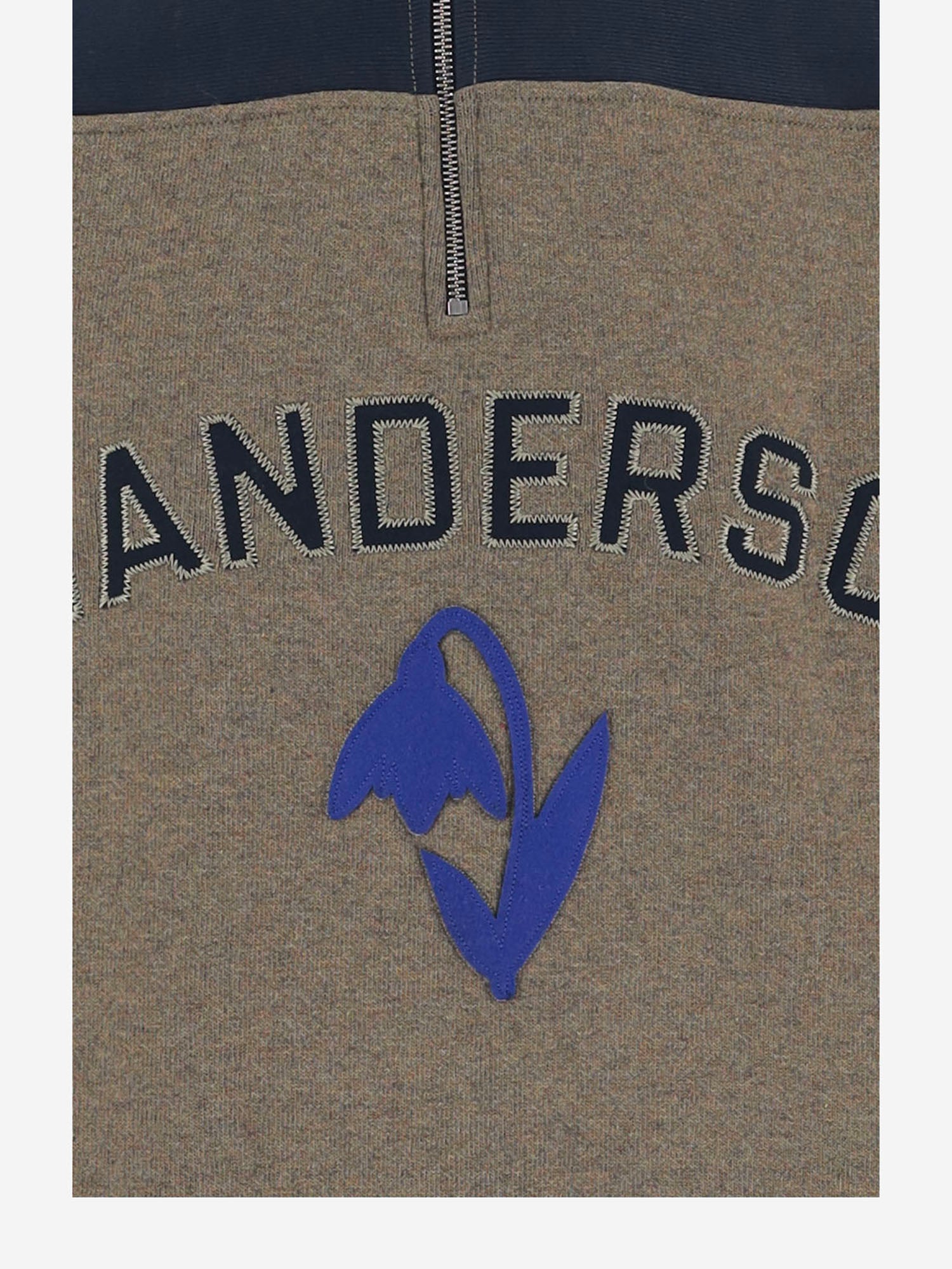 FELPA IN MISTO LANA CON LOGO JW0281 PG2033133 JW ANDERSON 