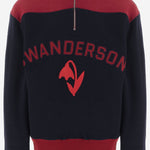 FELPA IN MISTO LANA CON LOGO JW0281 PG2033886 JW ANDERSON 