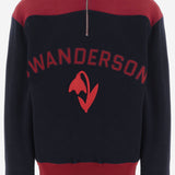 FELPA IN MISTO LANA CON LOGO JW0281 PG2033886 JW ANDERSON 