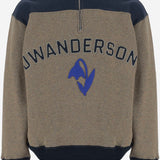 FELPA IN MISTO LANA CON LOGO JW0297 PG2033133 JW ANDERSON 