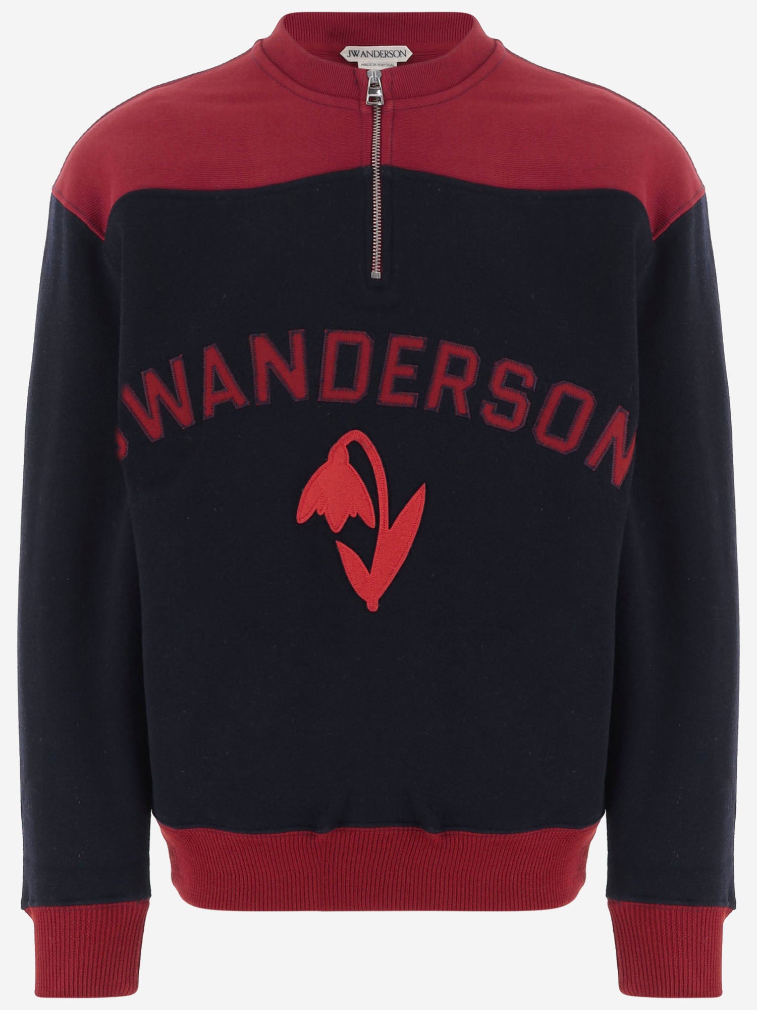 FELPA IN MISTO LANA CON LOGO JW0297 PG2033886 JW ANDERSON 
