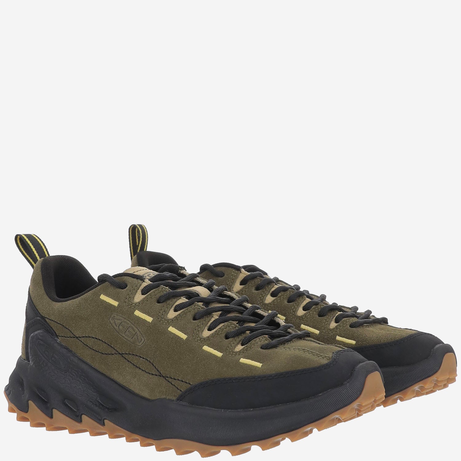 Sneakers jasper zionic in pelle scamosciata 1031790 DARKOLIVEKHAKI KEEN 
