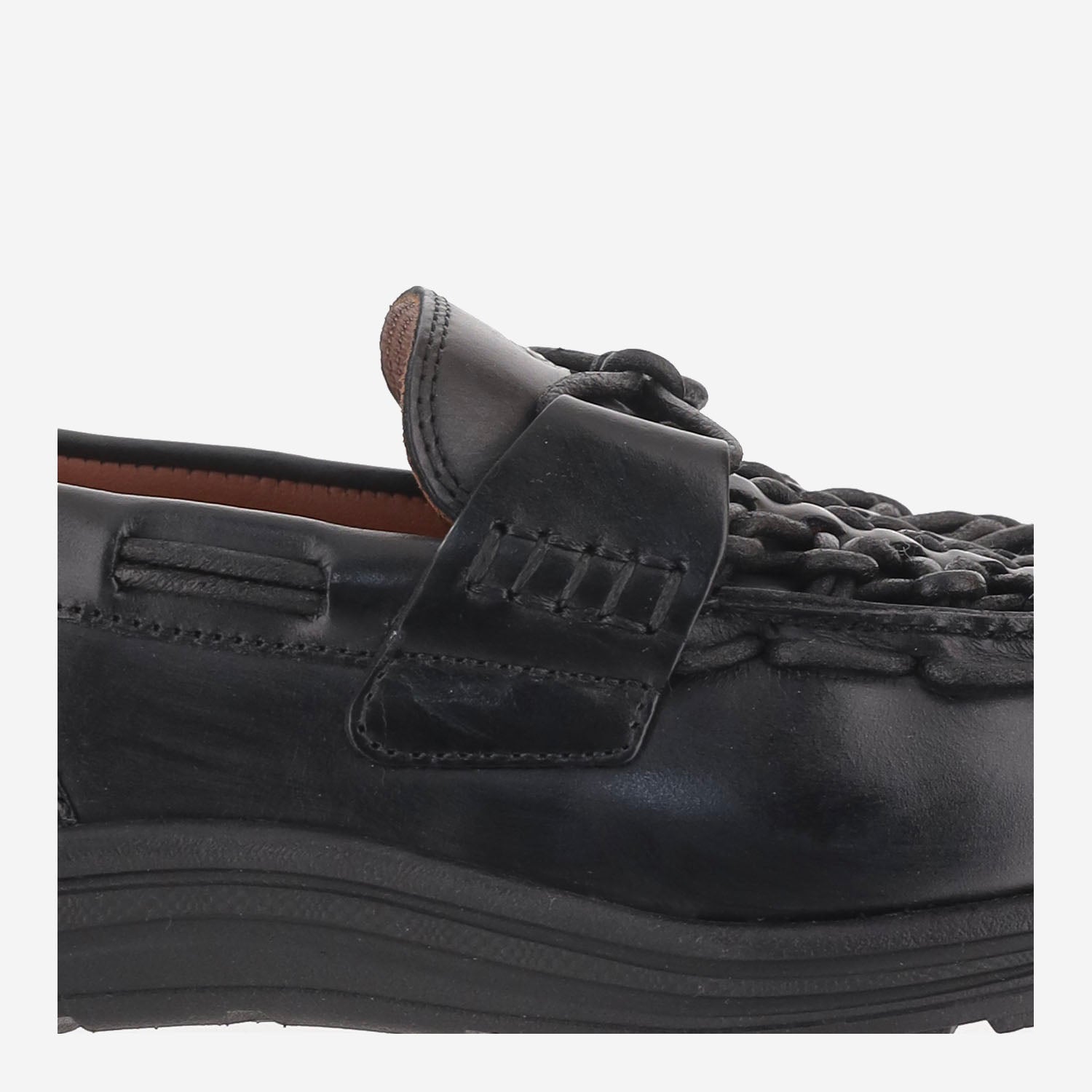 MOCASSINI UNEEK IN PELLE 1032748 NOCTURNALBLACK KEEN 