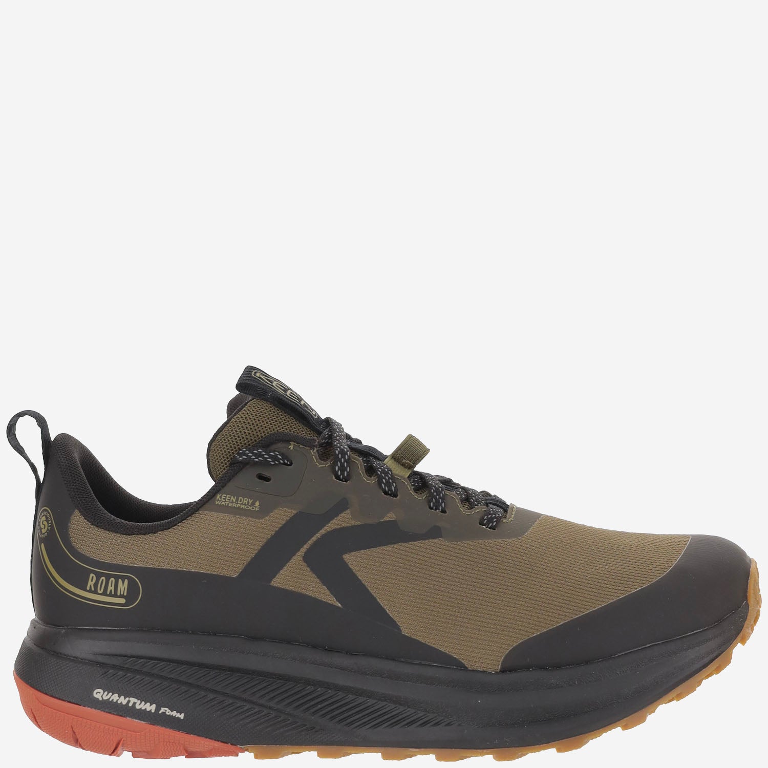 Sneakers in mesh 1032760 DARKOLIVEBURNTBRICK KEEN 