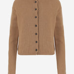 MAGLIA IN LANA E CASHMERE STRETCH 18311534 910 KHAITE 