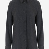 CAMICIA IN LANA E CASHMERE STRETCH 2430604 205 KHAITE 