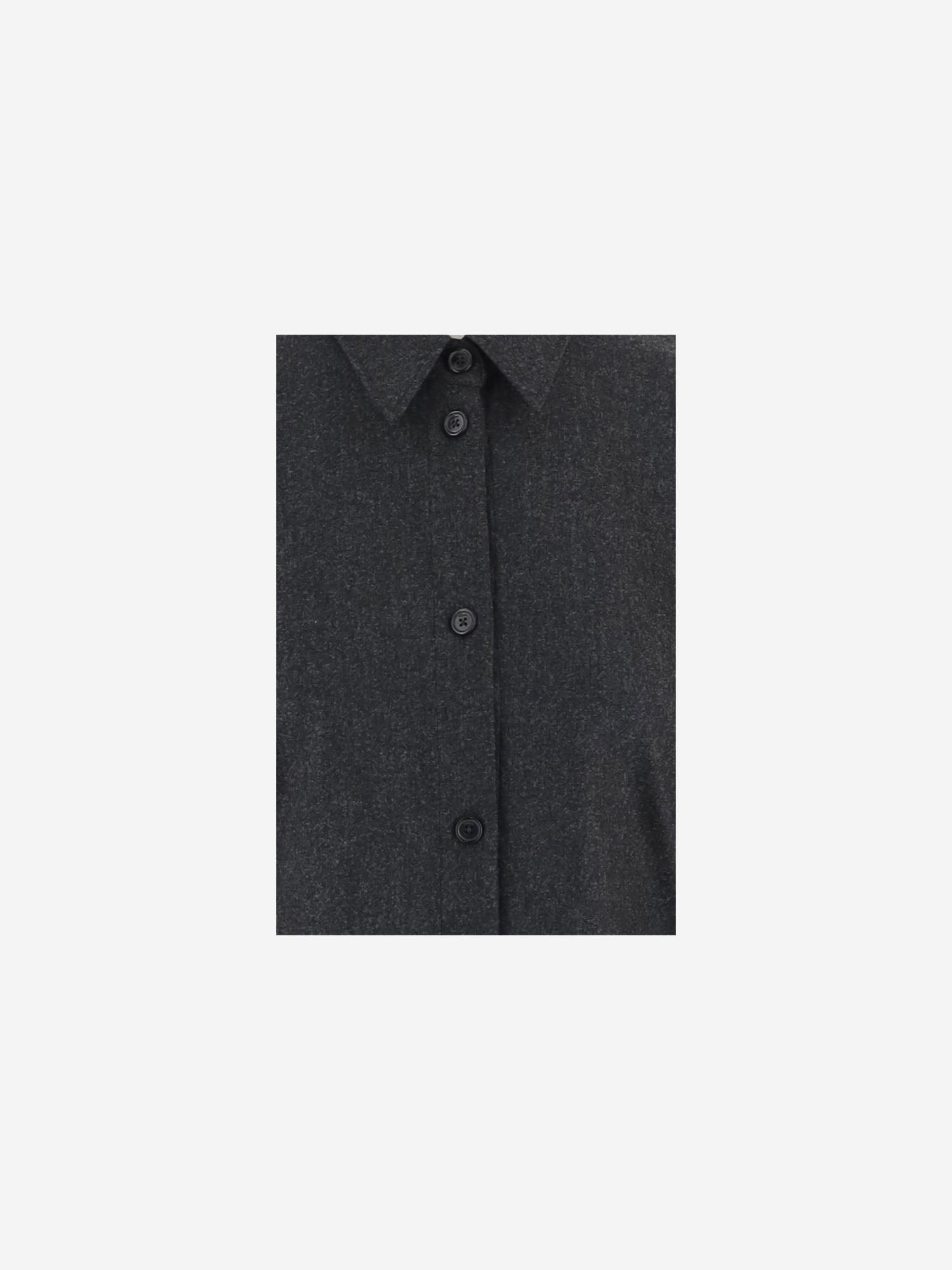 CAMICIA IN LANA E CASHMERE STRETCH 2430604 205 KHAITE 