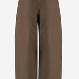 PANTALONI IN COTONE A GAMBA AMPIA 3212195 429 KHAITE 