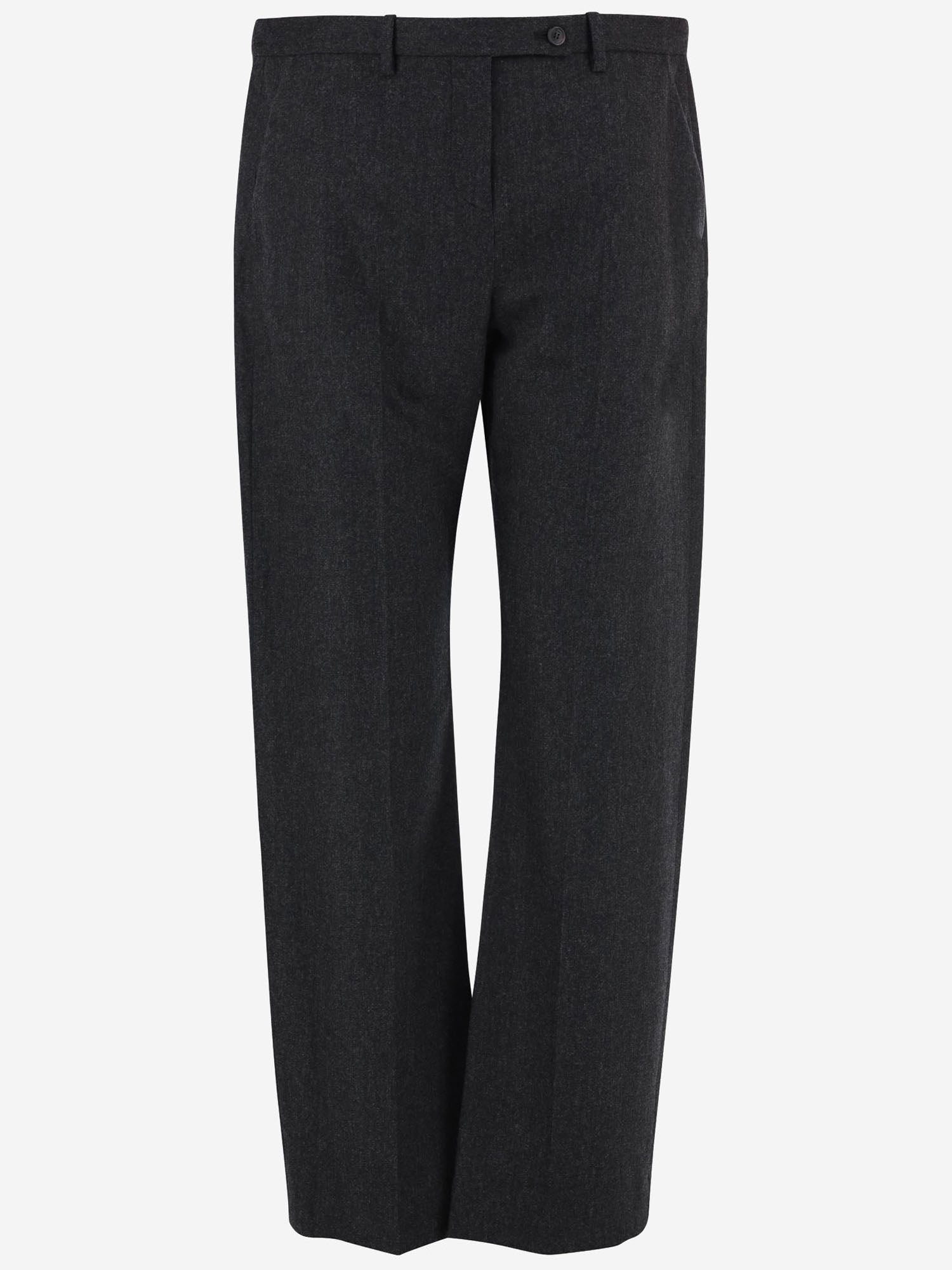 PANTALONI IN LANA E CASHMERE STRETCH 3214604 205 KHAITE 