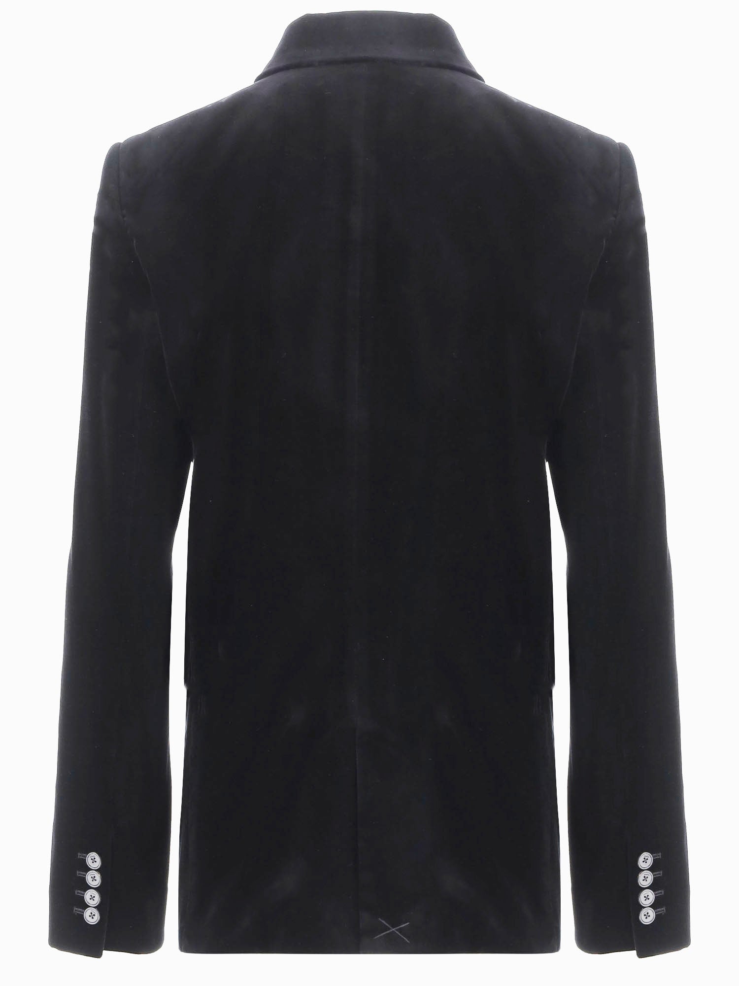 GIACCA DOPPIOPETTO IN VELLUTO STRETCH 62483031 200 KHAITE 
