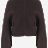 GIACCA IN LANA CON ZIP E SCOLLO A BARCA 6252547 950 KHAITE 