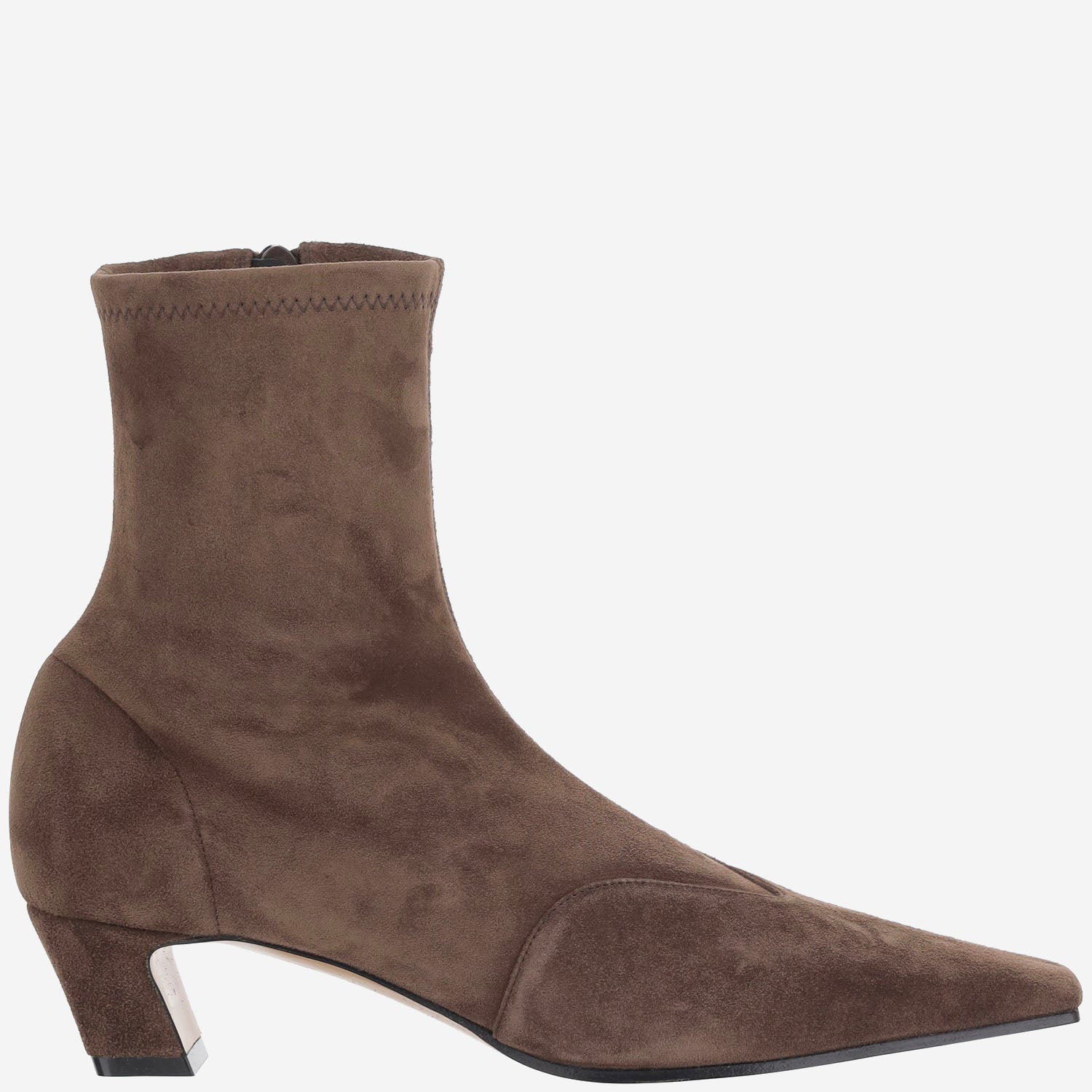 STIVALETTI IN PELLE SCAMOSCIATA F10681047 893 KHAITE 