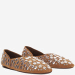 BALLERINE JANE IN SUEDE CON BORCHIE F4059 970902 KHAITE 