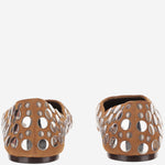 BALLERINE JANE IN SUEDE CON BORCHIE F4059 970902 KHAITE 