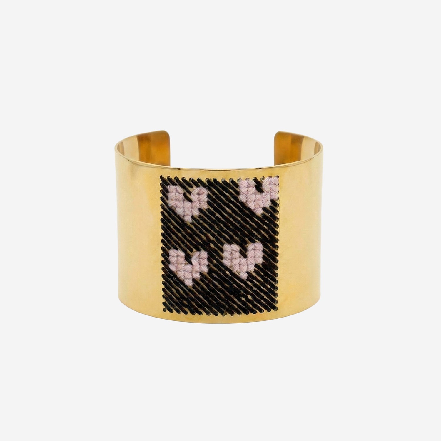 BRACCIALE ALTO CON MOTIVO A CUORI BR05GLHRTSB M023M659 LEIGHT STUDIO 