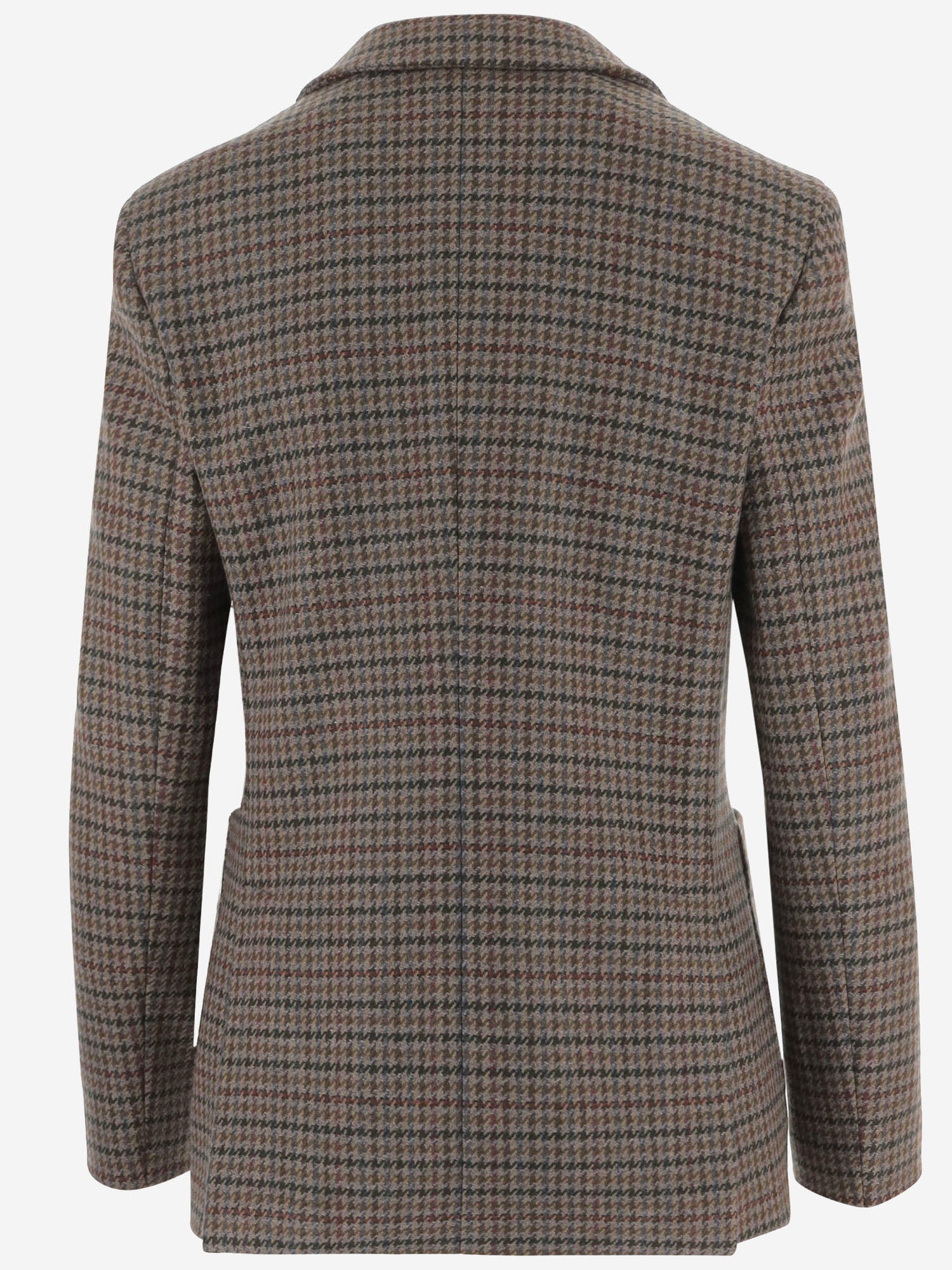 GIACCA IN CASHMERE CON MOTIVO PIED DE POULE FSP24101X 02AW LARDINI 