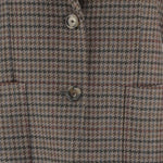 GIACCA IN CASHMERE CON MOTIVO PIED DE POULE FSP24101X 02AW LARDINI 
