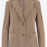 GIACCA IN VELLUTO DI COTONE A COSTE ILA53530 200 LARDINI 