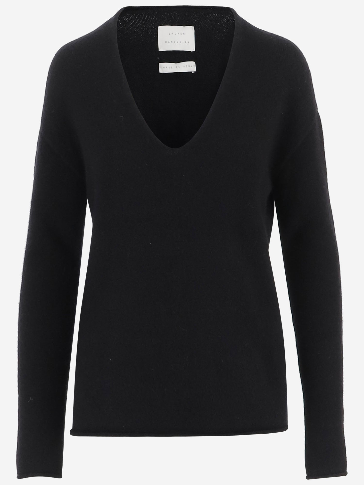 MAGLIA IN ALPACA E CASHMERE AW26T2952Y209 B01 LAUREN MANOOGIAN 