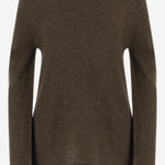 MAGLIONE IN BABY ALPACA CON SCOLLO A SPALLE SCOPERTE AW26T2973Y288 O01 LAUREN MANOOGIAN 