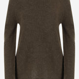 MAGLIONE IN BABY ALPACA CON SCOLLO A SPALLE SCOPERTE AW26T2973Y288 O01 LAUREN MANOOGIAN 
