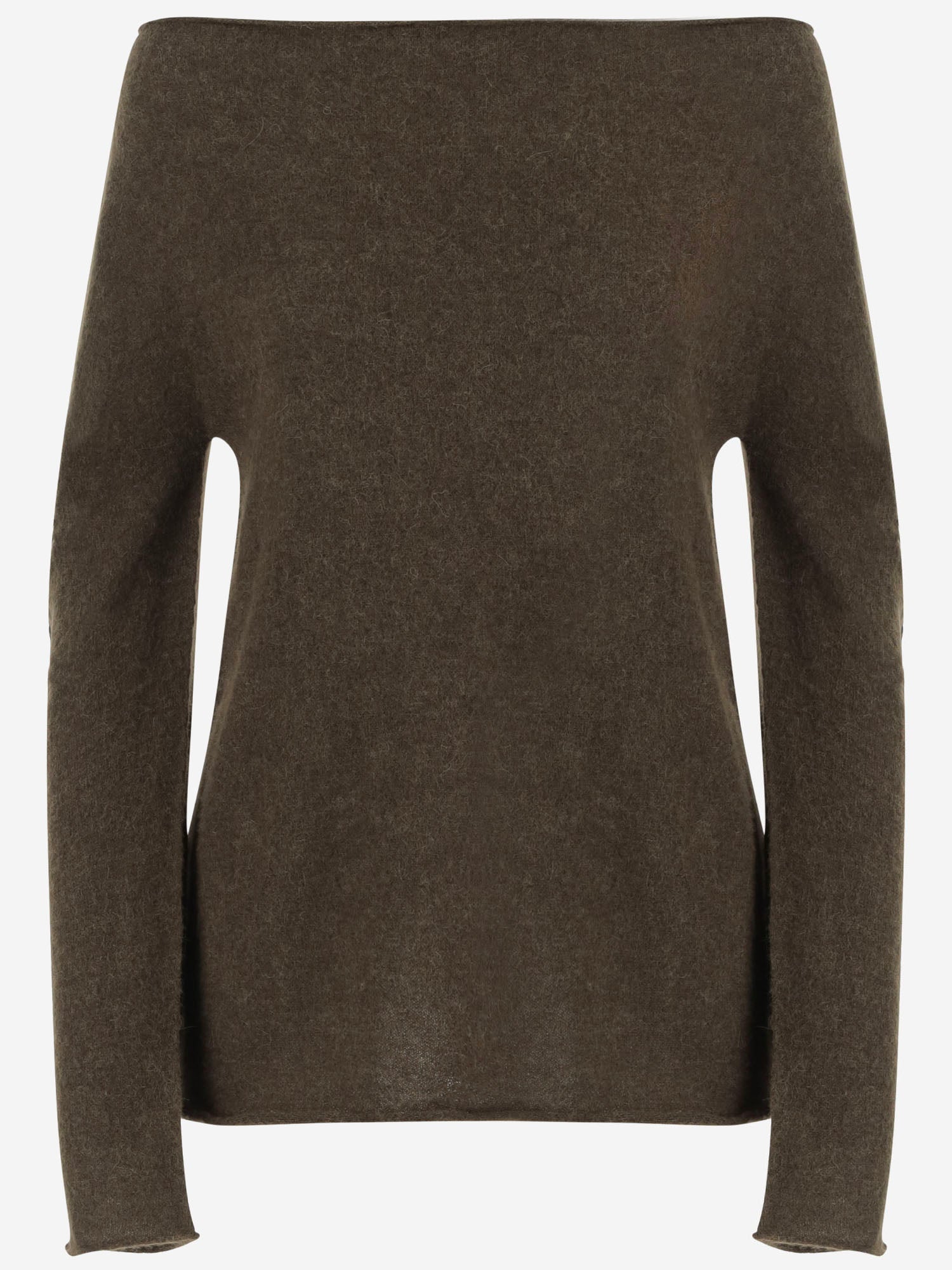 MAGLIONE IN BABY ALPACA CON SCOLLO A SPALLE SCOPERTE AW26T2973Y288 O01 LAUREN MANOOGIAN 