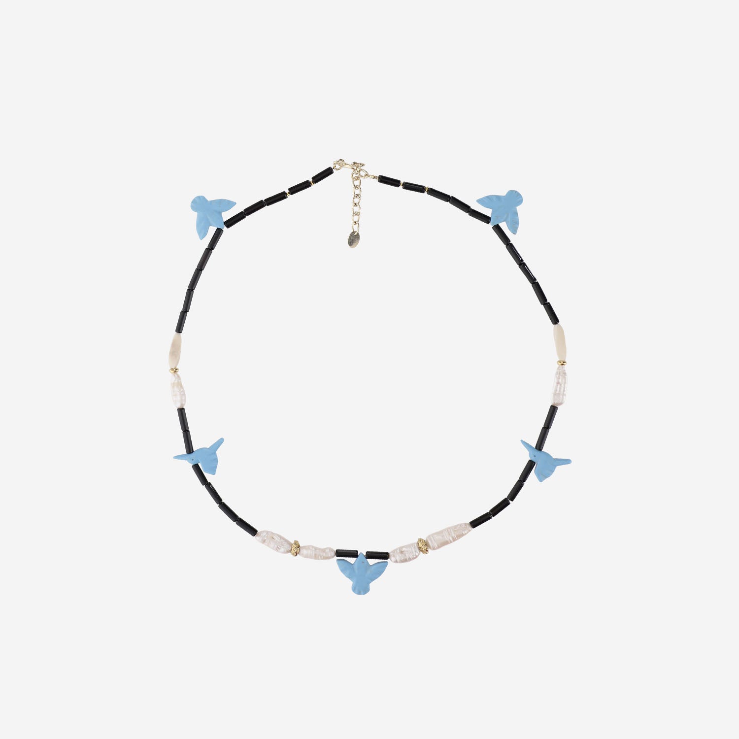 COLLANA CON CIONDOLI A FORMA DI UCCELLINO NEC LIME LISA C 