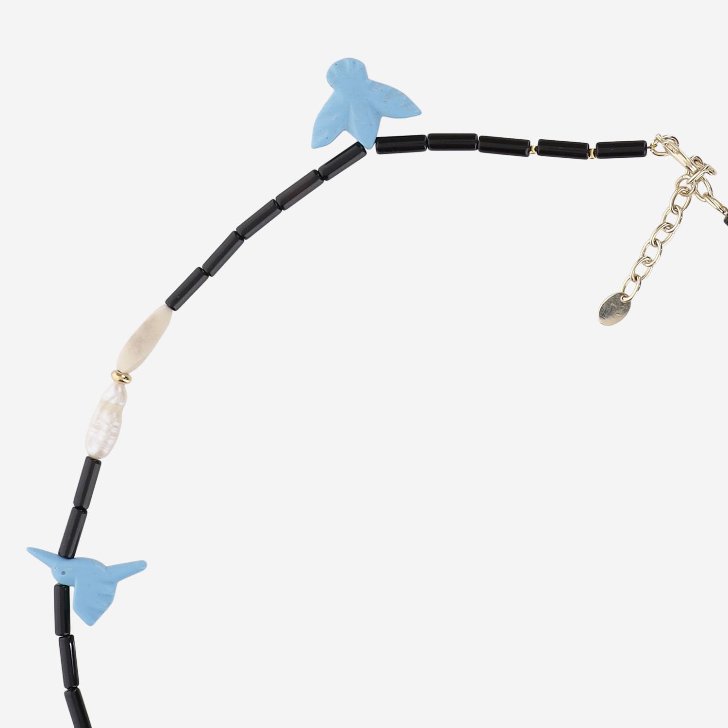 COLLANA CON CIONDOLI A FORMA DI UCCELLINO NEC LIME LISA C 