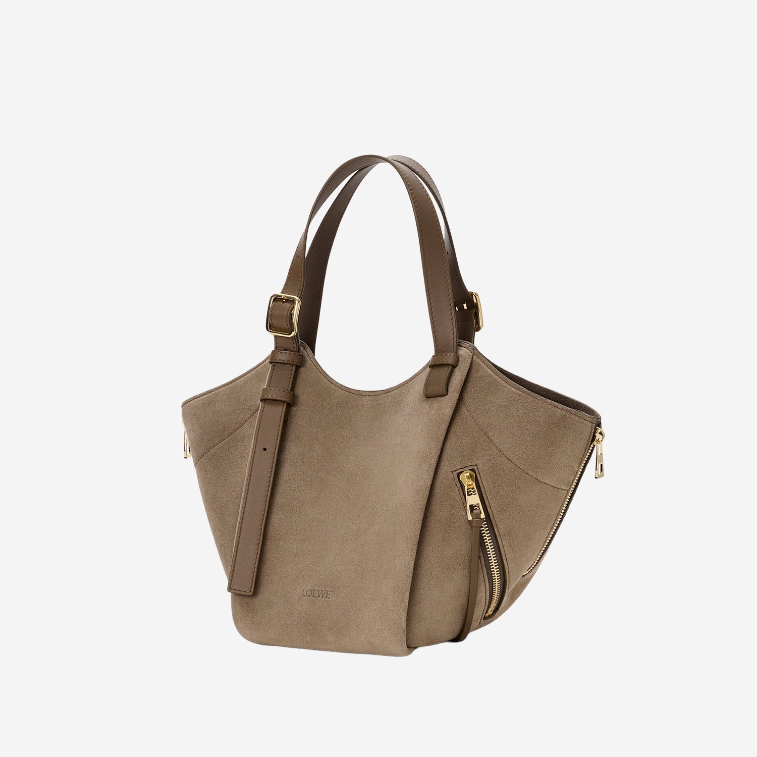 BORSA HAMMOCK FLIP IN PELLE SCAMOSCIATA A538HHBX250 0203 LOEWE 