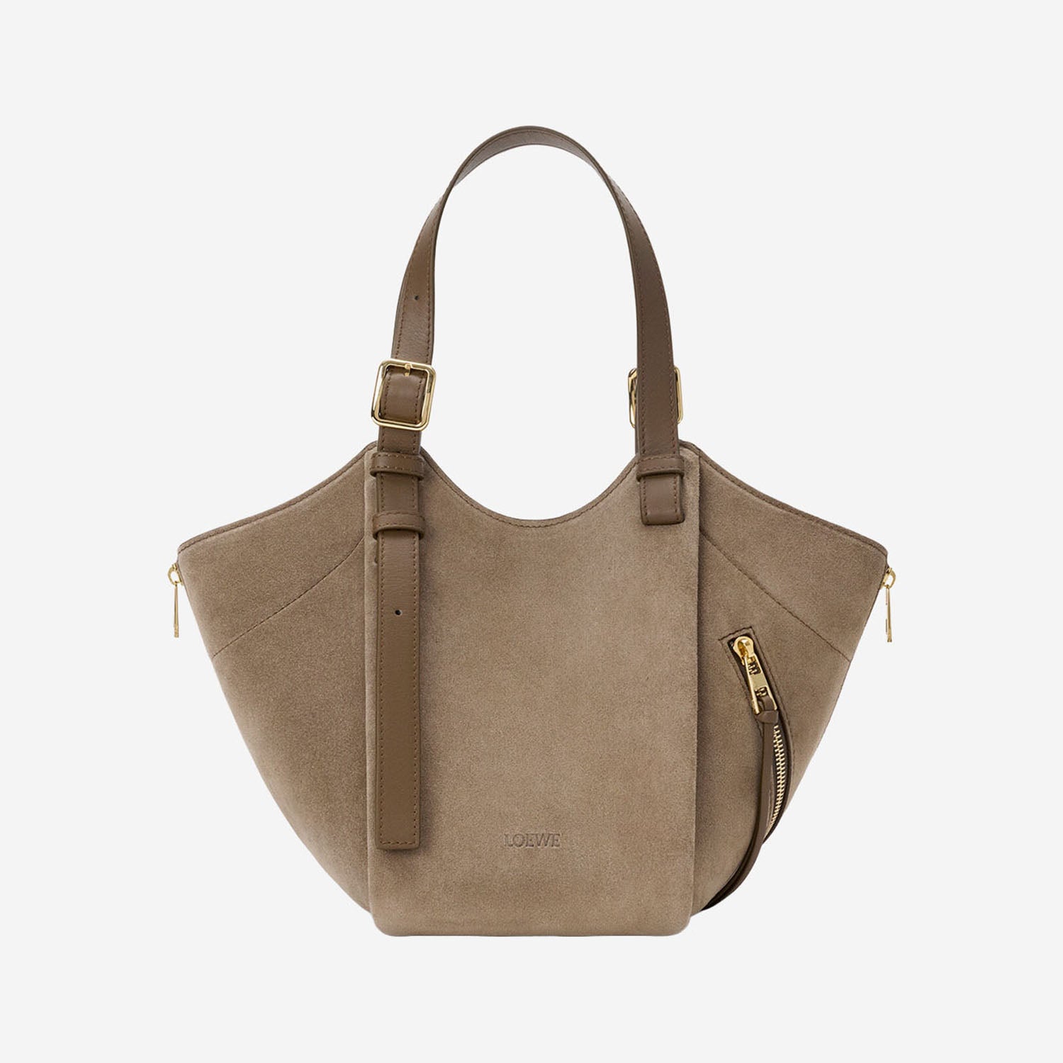 BORSA HAMMOCK FLIP IN PELLE SCAMOSCIATA A538HHBX250 0203 LOEWE 