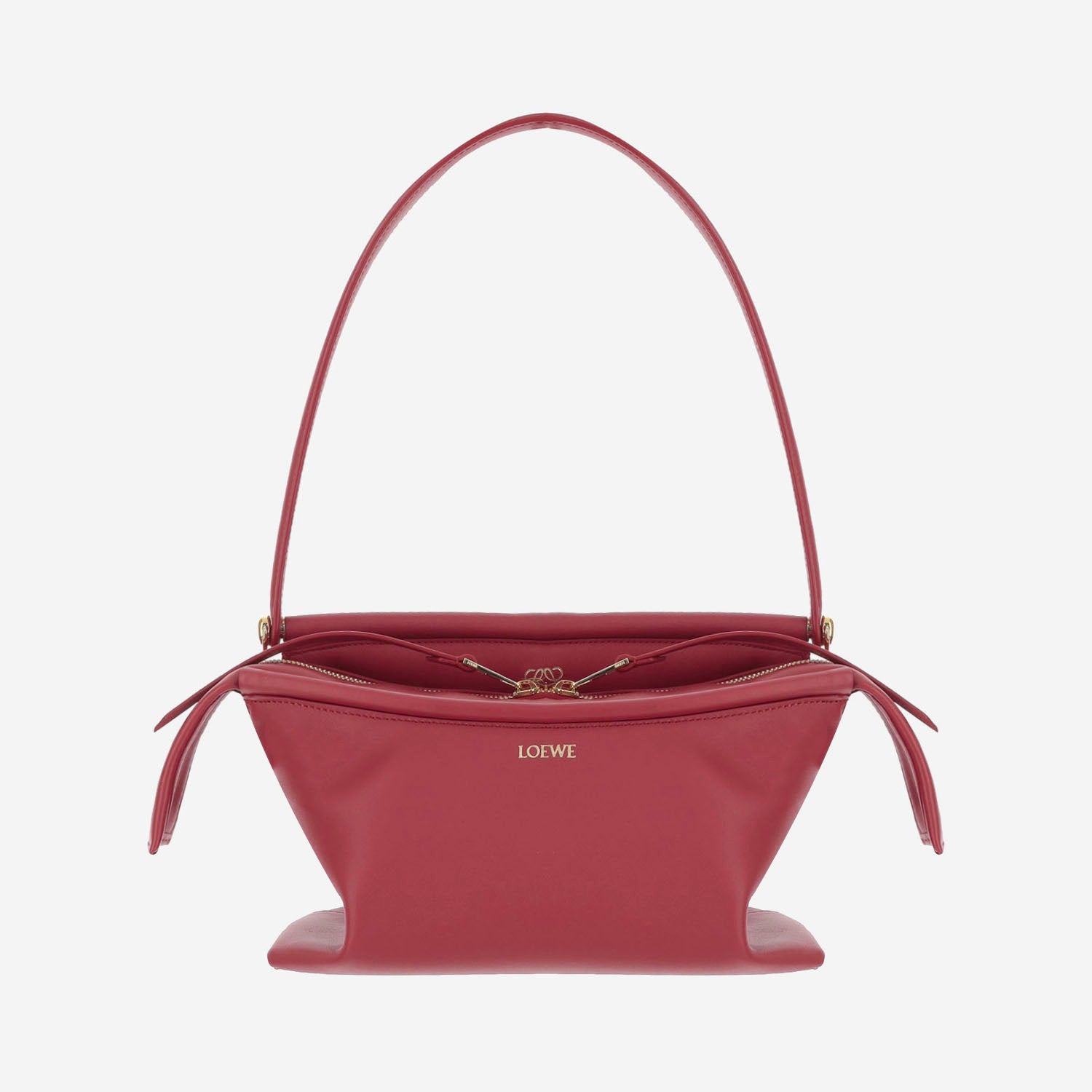 Borsa Whisker in pelle di vitello smaltata ATBBTBBX01 0241 LOEWE 