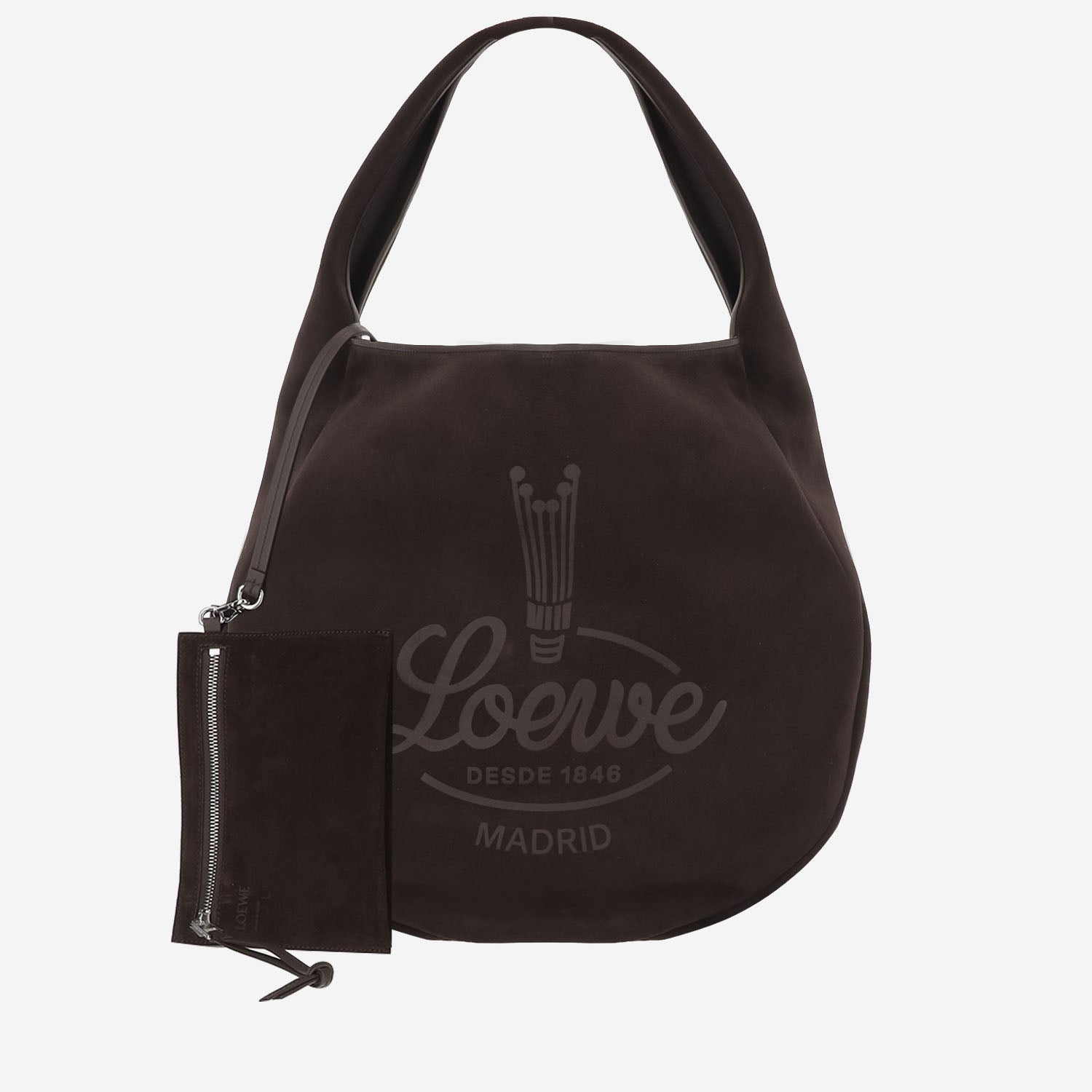 BORSA HOBO ROMY IN SUEDE BMHBVHBX01 3110 LOEWE 