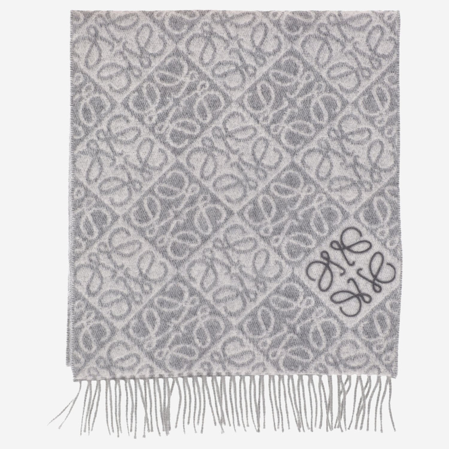 SCIARPA ANAGRAM IN LANA E CASHMERE F811SS1X01 1120 LOEWE 