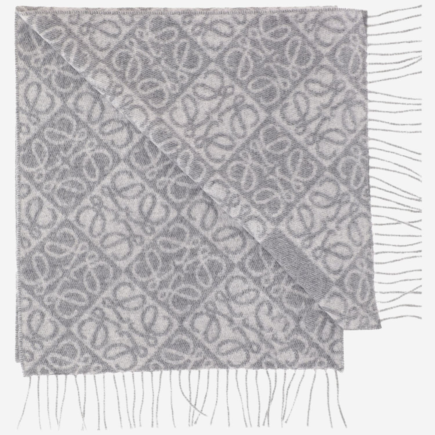 SCIARPA ANAGRAM IN LANA E CASHMERE F811SS1X01 1120 LOEWE 