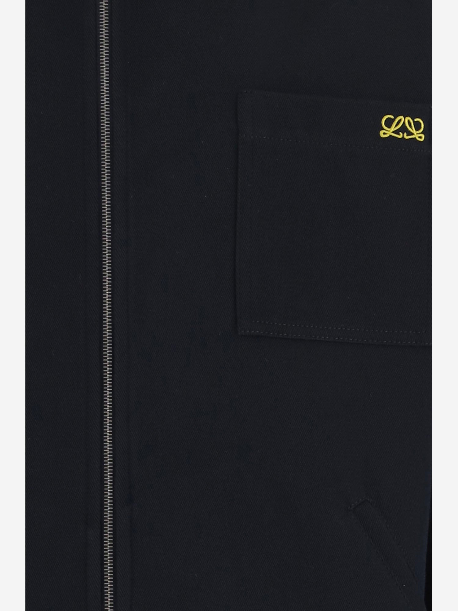 GIACCA CON ZIP IN COTONE H526Y02WFG 9602 LOEWE 