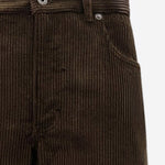 PATALONI IN VELLUTO DI COTONE A COSTE H526Y04WKV 3100 LOEWE 