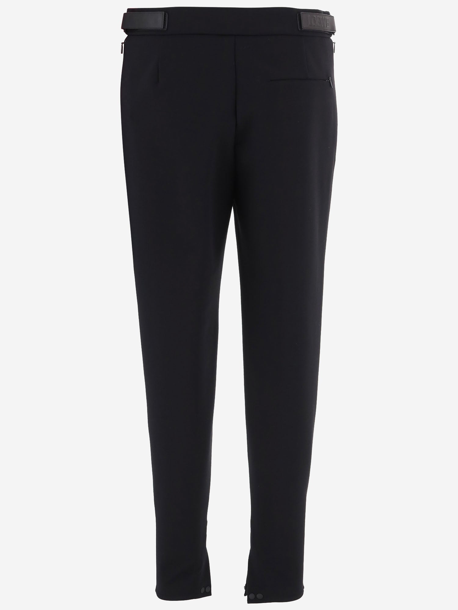 Pantaloni in misto lana stretch H526Y04WKX 1100 LOEWE 