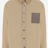 CAMICIA IN TELA DI COTONE H526Y05WHC 2140 LOEWE 