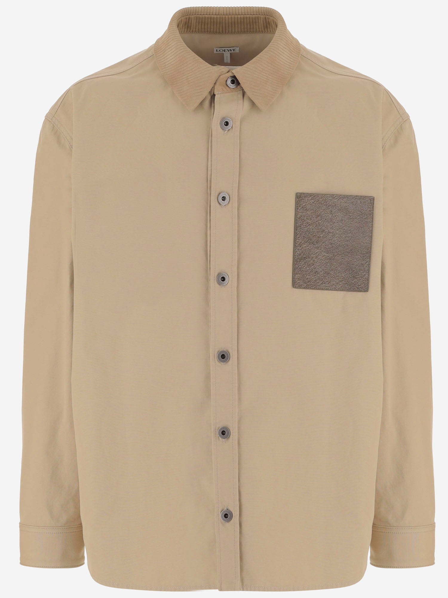 CAMICIA IN TELA DI COTONE H526Y05WHC 2140 LOEWE 