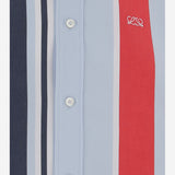 CAMICIA IN COTONE CON MOTIVO A RIGHE H526Y05WHN 4985 LOEWE 
