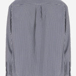 CAMICIA IN SETA CON MOTIVO A QUADRI H526Y05WJ9 5102 LOEWE 