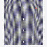 CAMICIA IN SETA CON MOTIVO A QUADRI H526Y05WJ9 5102 LOEWE 