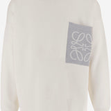 MAGLIA IN MISTO COTONE CON LOGO H526Y14KLS 2145 LOEWE 