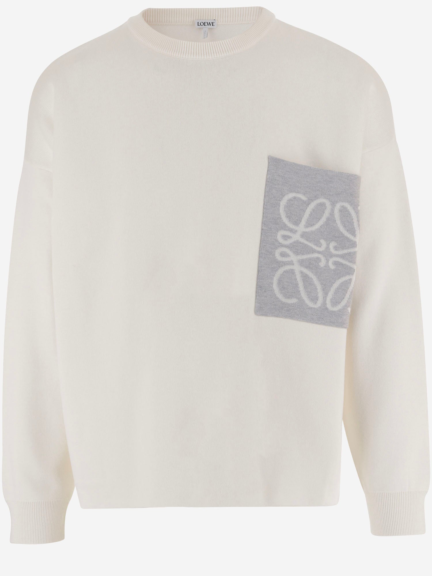 MAGLIA IN MISTO COTONE CON LOGO H526Y14KLS 2145 LOEWE 