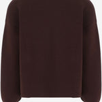 MAGLIA ANAGRAM IN COTONE STRETCH CON LOGO H526Y14KOG 2999 LOEWE 