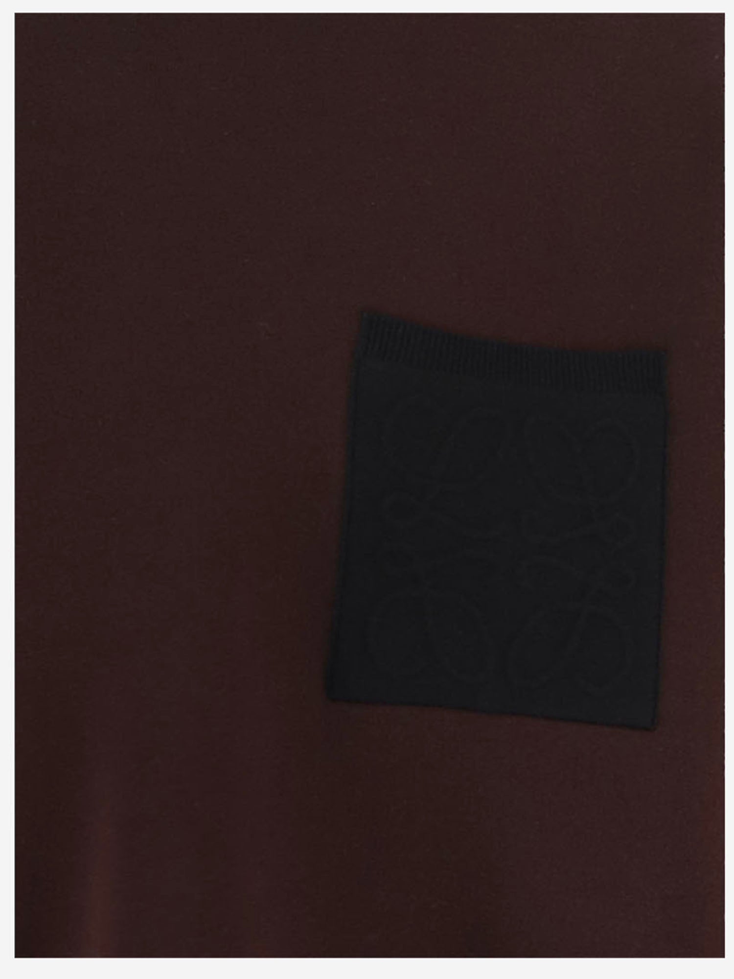 MAGLIA ANAGRAM IN COTONE STRETCH CON LOGO H526Y14KOG 2999 LOEWE 