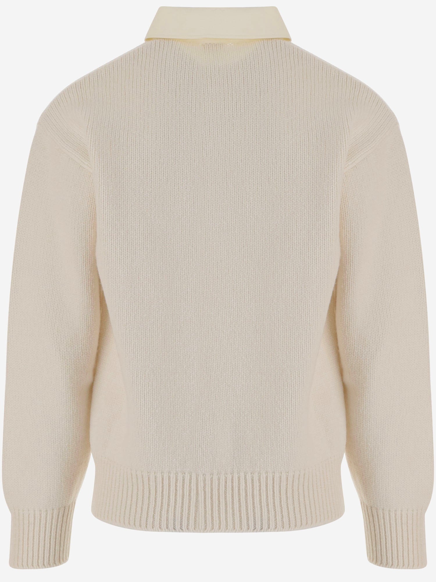 MAGLIA IN MISTO LANA CON LOGO RICAMATO H526Y14KOZ 2370 LOEWE 