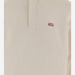 MAGLIA IN MISTO LANA CON LOGO RICAMATO H526Y14KOZ 2370 LOEWE 